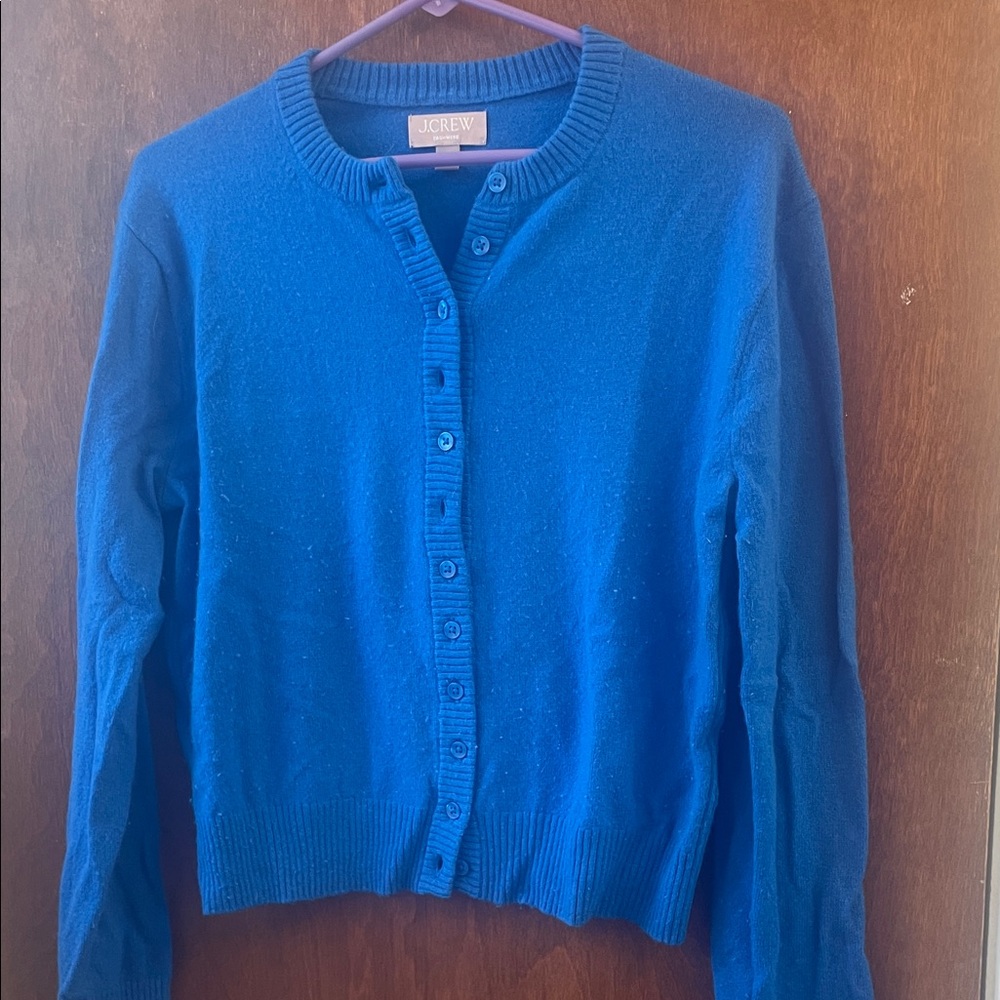 J crew 100% cashmere cardigan size S - Picture 3 of 11